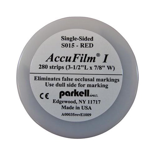 Parkell S015 Accu Film I Articulating Film Single Sided Red .0008 Parkell S015 Accu Film I Articulating Film Single Sided Red .0008
